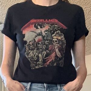 Metallica Black Graphic T-Shirt